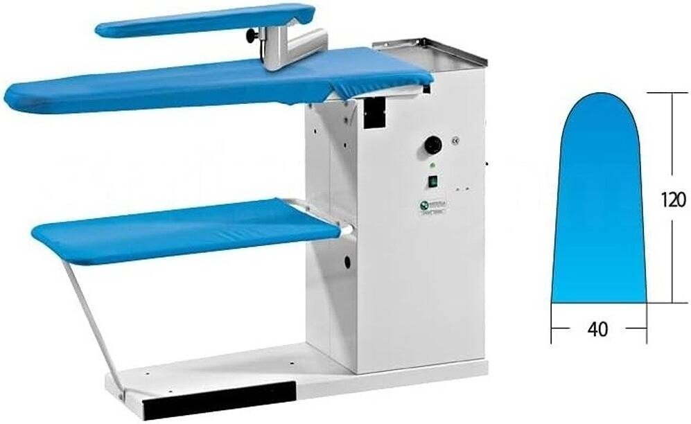 Battistella Nettuno Iron Table (120 X 40) cm with Industrial sleeve ironing arm