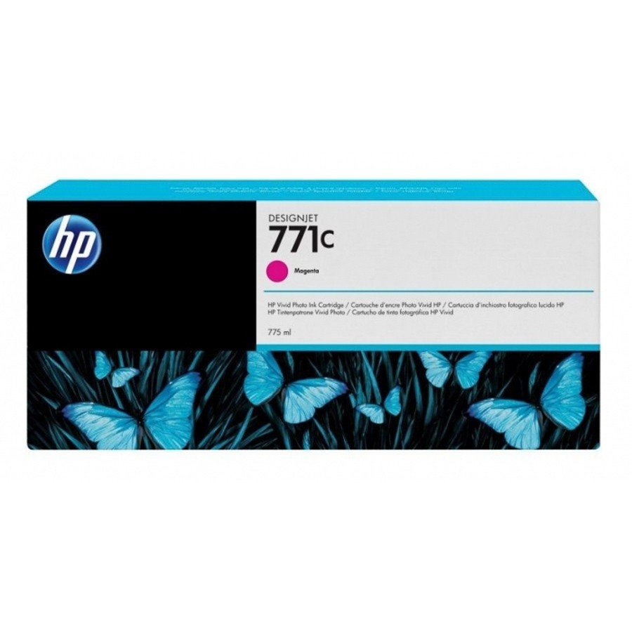 HP 771C 775-ml Magenta Original Ink Cartridge (B6Y09A)