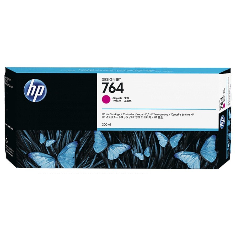 HP 764 300-ml Magenta Ink Cartridge (C1Q14A)