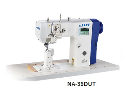 JIN NA-35DUT1K 1 Needle Direct Drive Lockstitch Machine with Automatic Thread Trimmer (Digital Stitch Length Control)