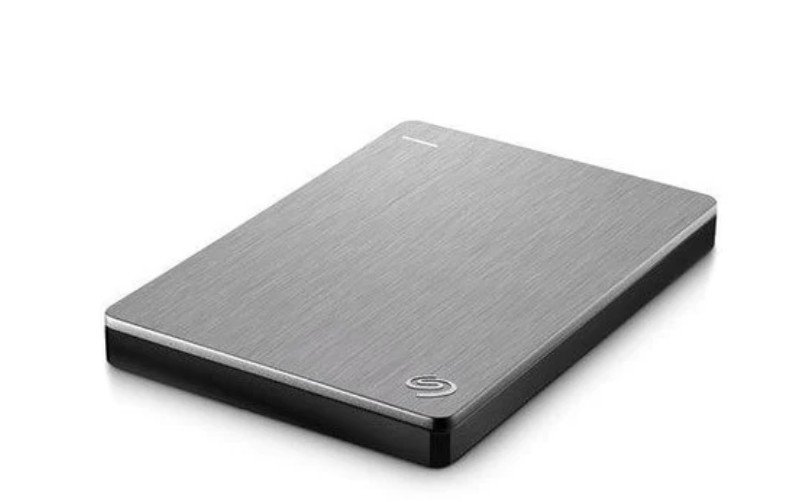 Seagate 1TB Backup Plus Slim External Hard Drive, Silver
