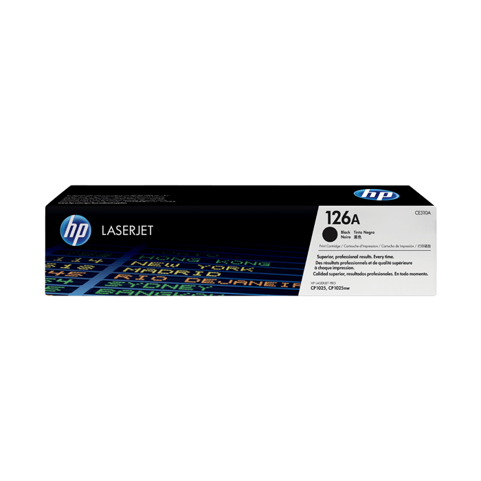 HP 126A Black Toner Cartridge (CE310A)