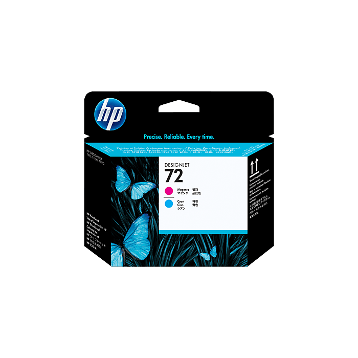 HP 72 Magenta and Cyan Printhead (C9383A)