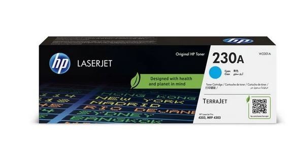 HP 230A Cyan Toner Cartridge (W2301A)