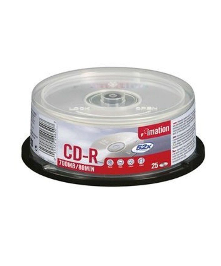 Imation CD-R 80min/700MB/52x/ 25 Spindle