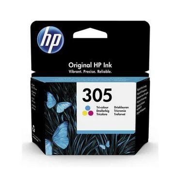 HP 305 Tri-color Original Ink Cartridge(3YM60AE)