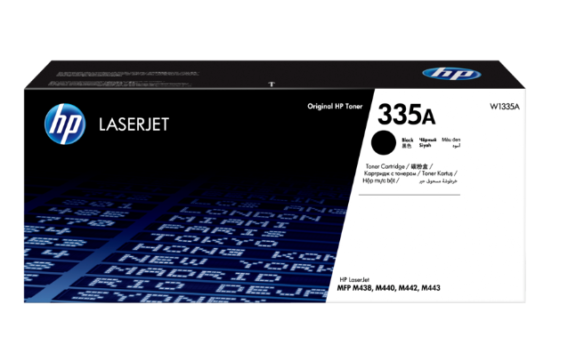 HP 335A Black Original LaserJet Toner Cartridge (W1335A)
