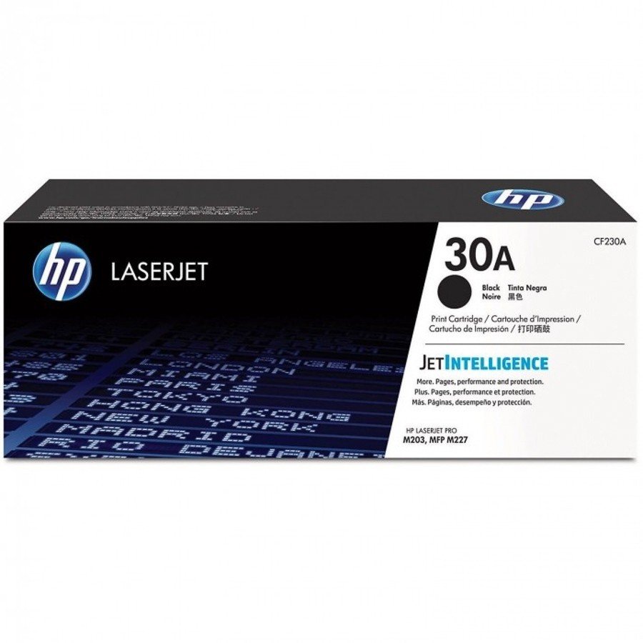 HP 30A Black Original LaserJet Toner Cartridge (CF230A)