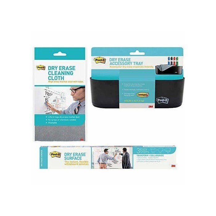 3M Post-It Dry Erase Surface Magic Chart 120x180cm