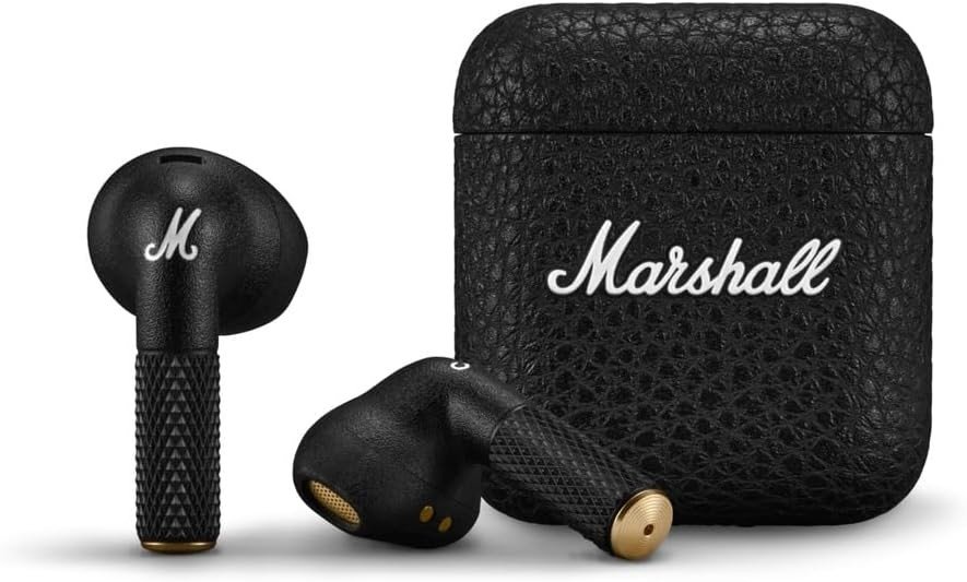 Marshall Minor IV Bluetooth Earphones, Black