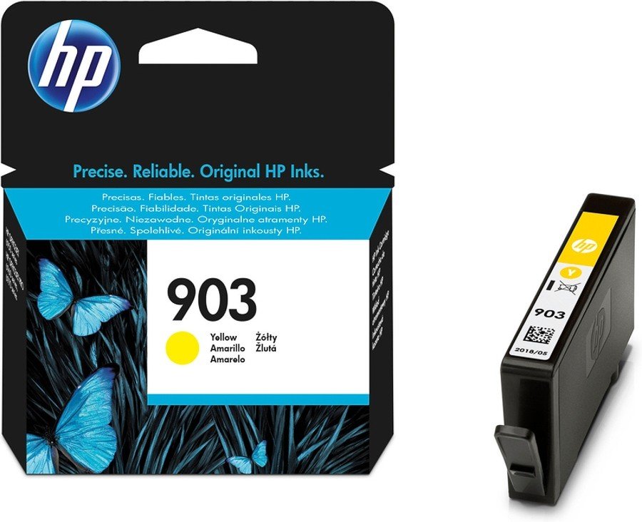 HP 903 Yellow Original Ink Cartridge T6L95AE