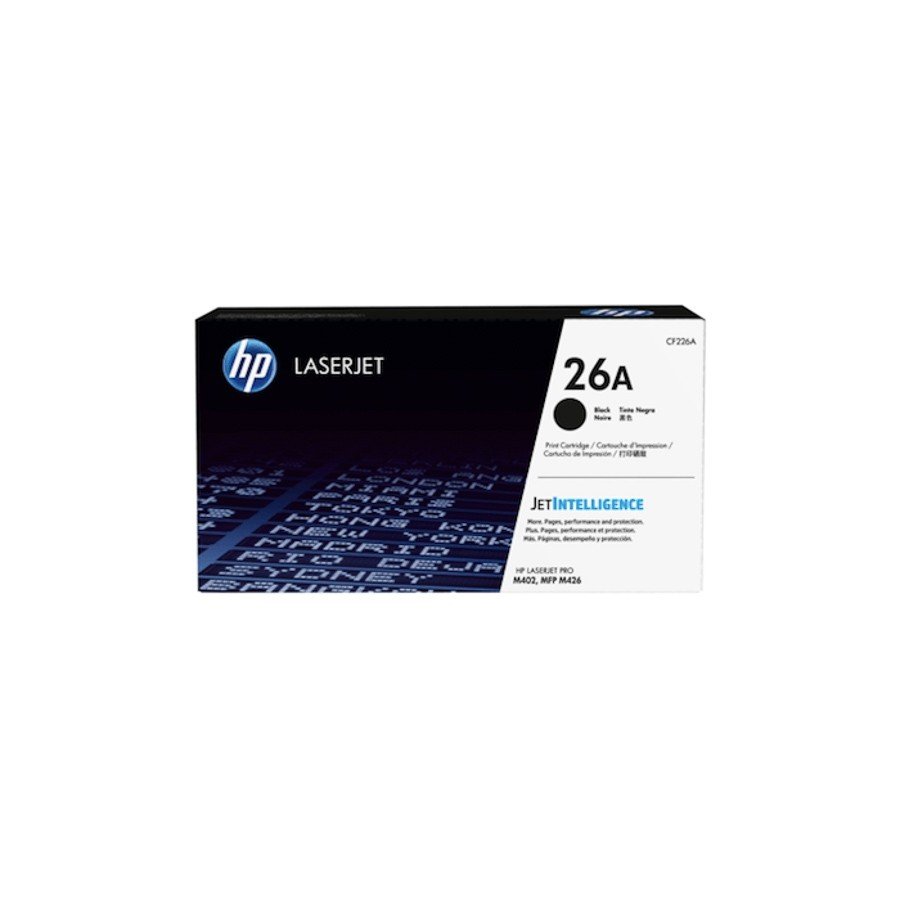 HP 26A Black Original LaserJet Toner Cartridge (CF226A)