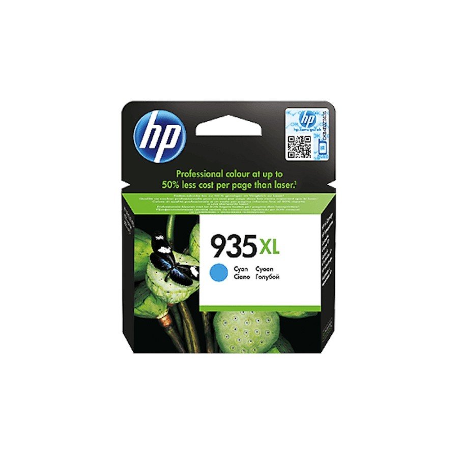 HP 935XL High Yield Cyan Original Ink Cartridge (C2P24AE)