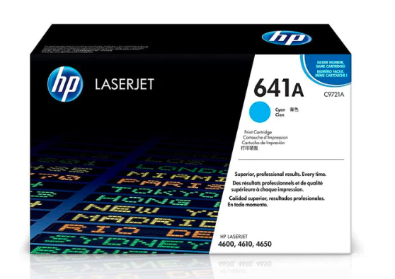 HP 641A Cyan Print Cartridge (C9721A)