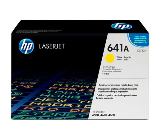 HP 641A Yellow Print Cartridge (C9722A)