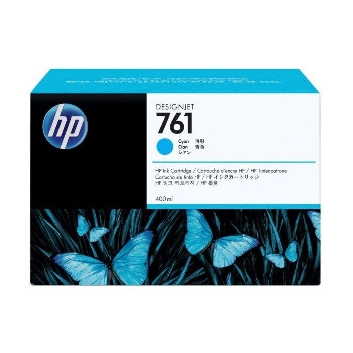 HP 761 400-ml Cyan Original Ink Cartridge (CM994A)