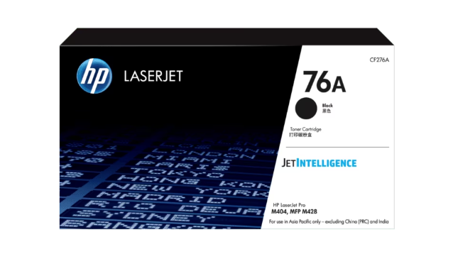 HP 76A Black Original LaserJet Toner Cartridge (CF276A)