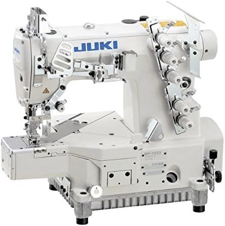Juki  MF-7923-U11-B56 3 Needle Cylinder Bed Flat Lock Universal Type Machine  with Belt Type Servo Motor 550W Complete Set with Table Stand