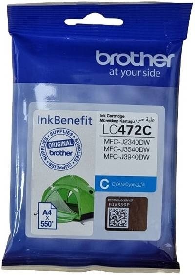 Brother LC472 Cyan Ink Cartridge