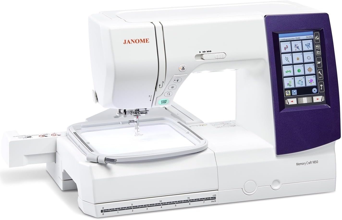 Janome MC9850 Sewing And Embroidery Machine