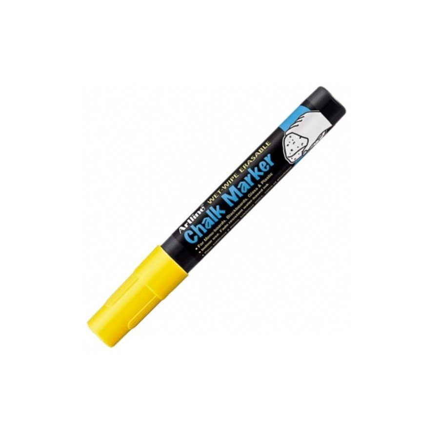 Artline Chalk Marker ARMK AM-EPW Yellow