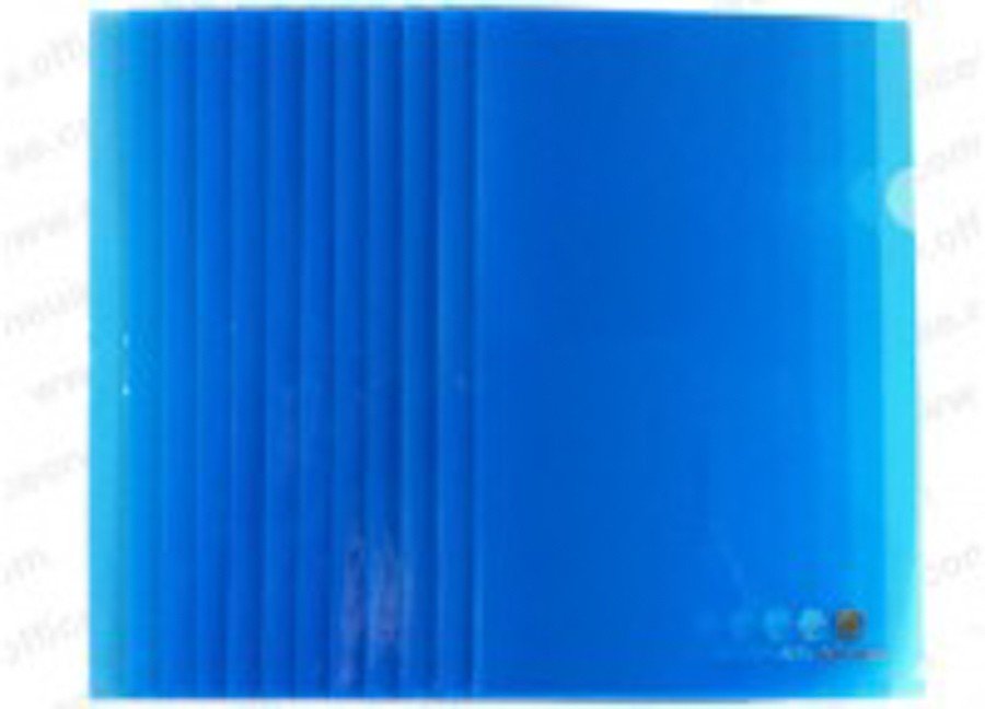 Atlas Clear L Folder A4, 12/pack, Blue