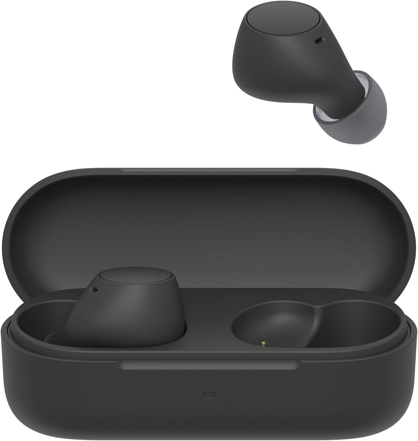 Sony WF-C510 Truly Wireless Earbuds, 22 hours battery life, Clearer hands-free calling, Multipoint Connection, Ambient Sound Mode, IPX4 Water Resistance, Black
