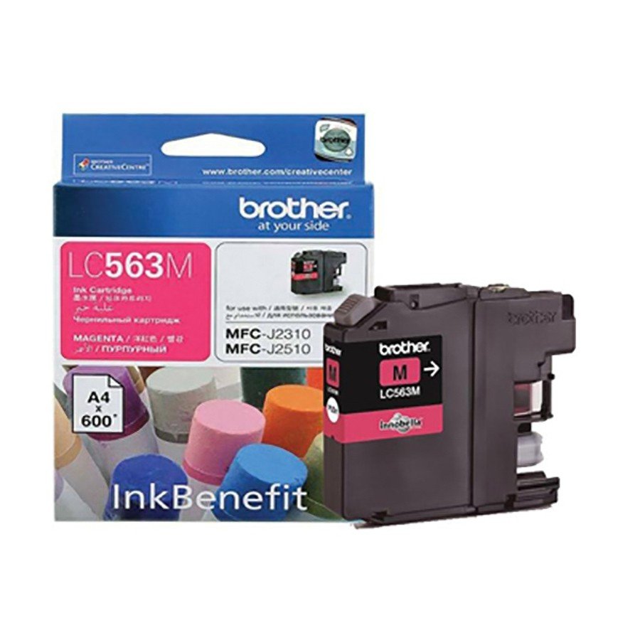 Brother LC563 High Yield Magenta Ink Cartridge (LC563M)