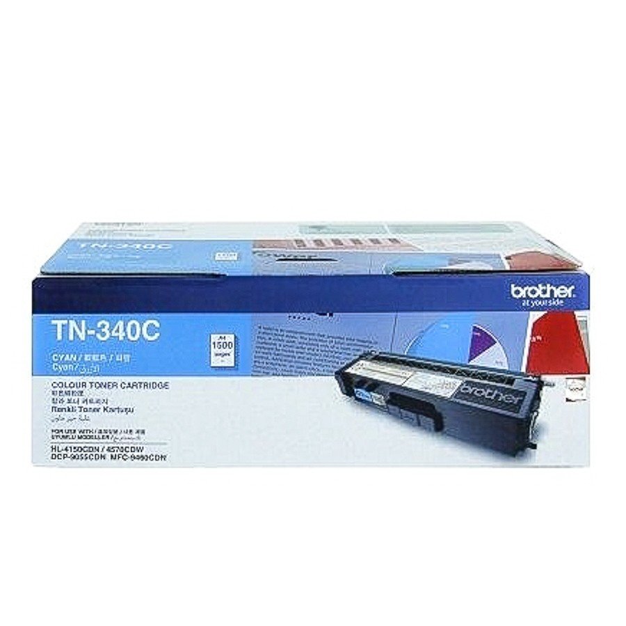 Brother TN-340 Cyan Toner Cartridge (TN-340C)
