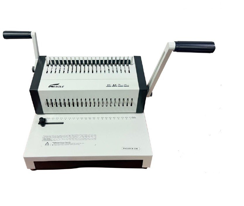 EAGLE CB 250 MANUAL COMB BINDING MACHINE