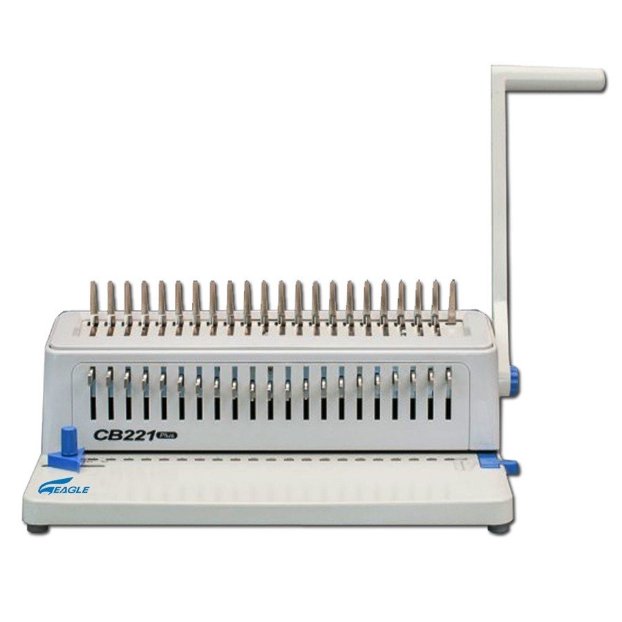 EAGLE SPIRAL BINDING MACHINE  CB-221 PLUS ( COMB-MANUAL)