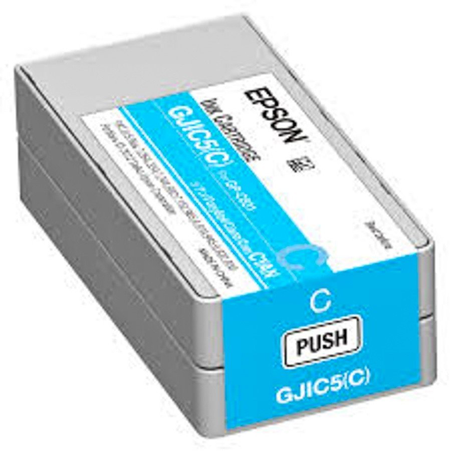 Epson GJIC5 Ink Cartridge for ColorWorks C831 Cyan - C13S020564