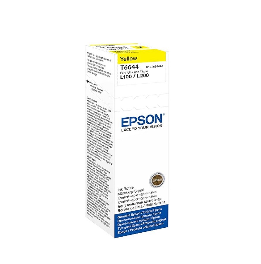 Epson T6644 Yellow Ink Bottle