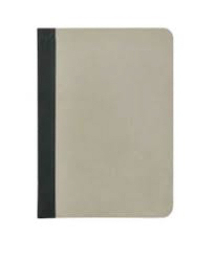 FIS Manila Soft Cover Notebook, Plain, 80 Sheets, A5, Grey