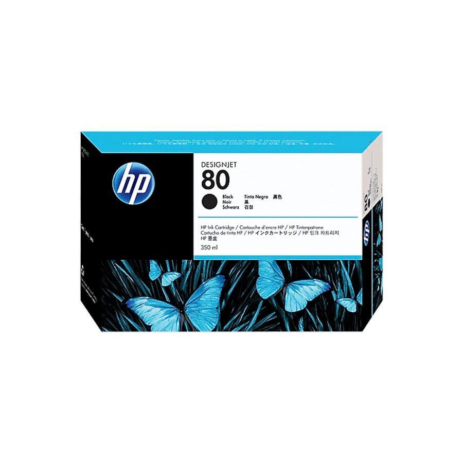HP 80 Black Ink Cartridge (C4871A)