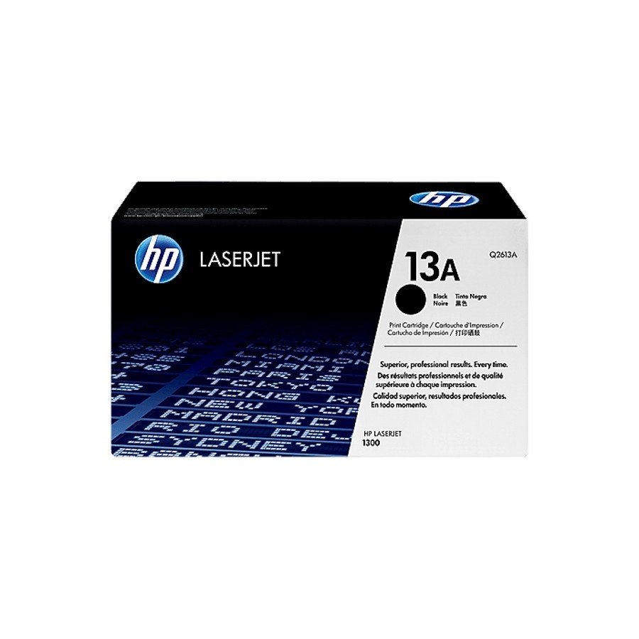 HP 13A Black Original LaserJet Toner Cartridge (Q2613A)