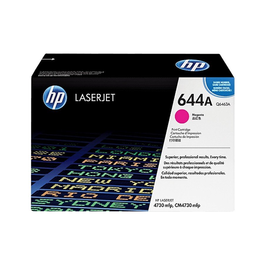 HP 644A Magenta Original LaserJet Toner Cartridge (Q6463A)