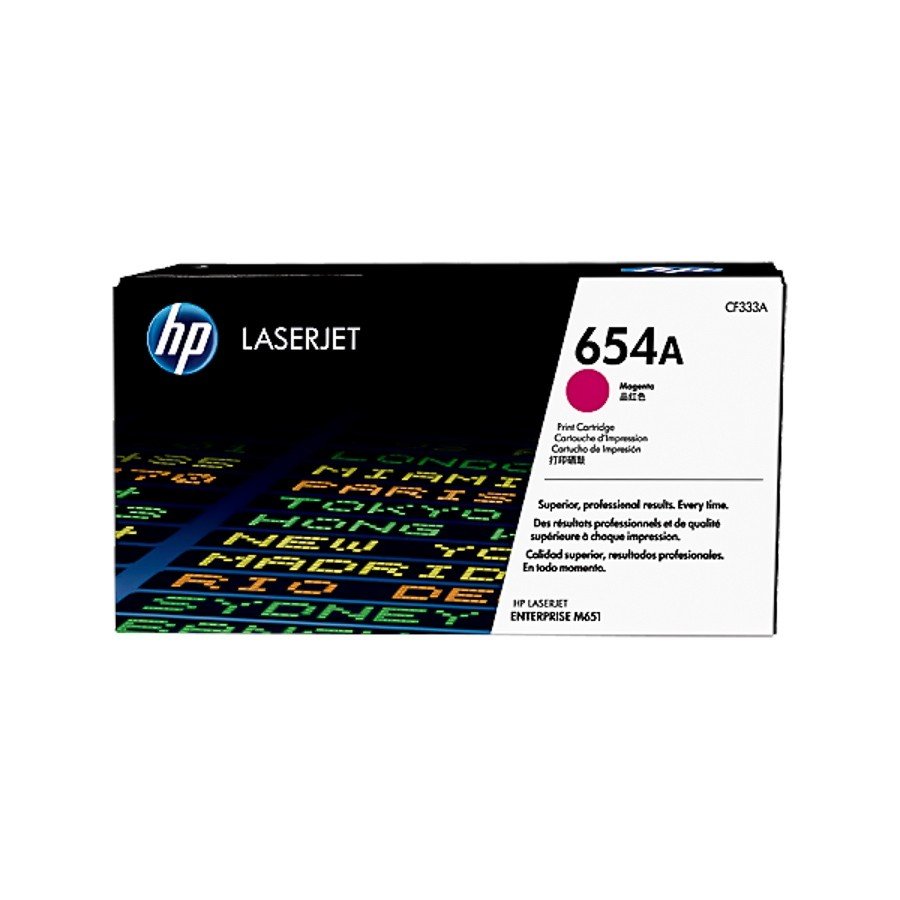 HP 654A Laserjet Toner Cartridge (CF333A) - Magenta