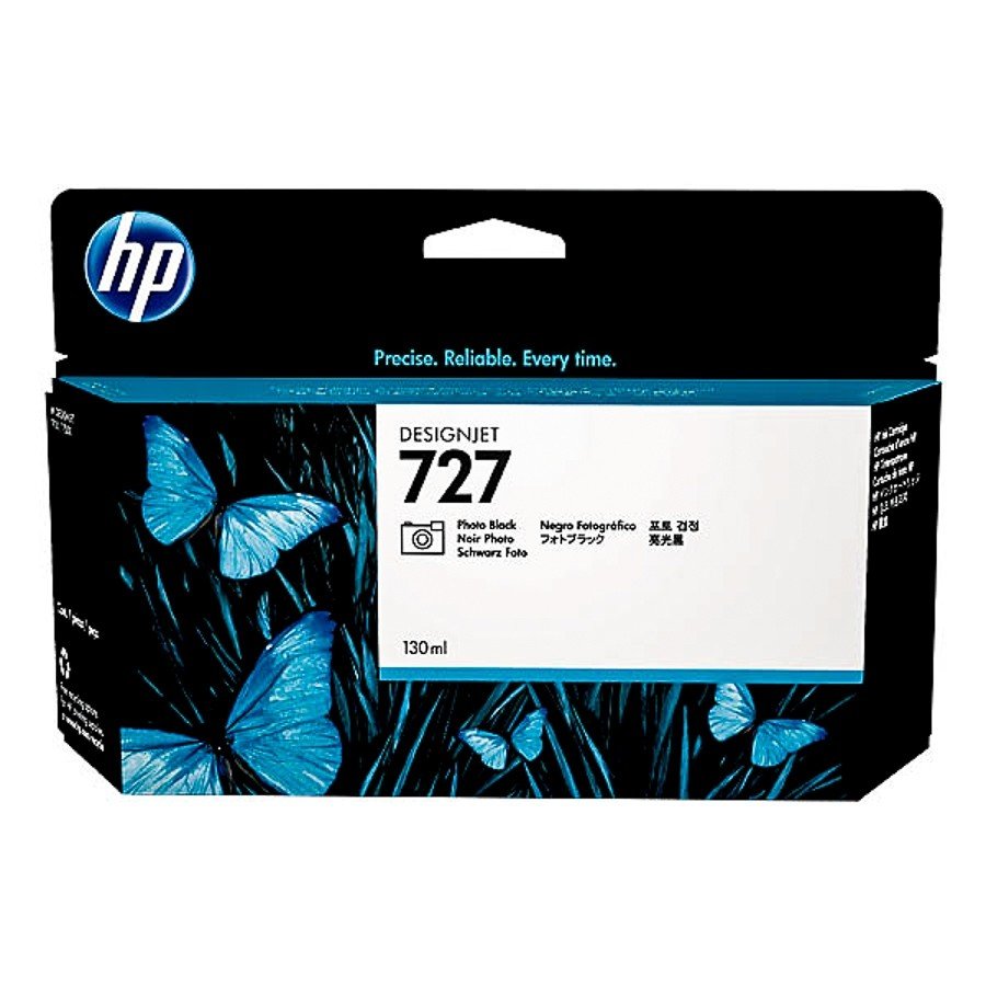 HP 727 130-ml Photo Black DesignJet Ink Cartridge B3P23A