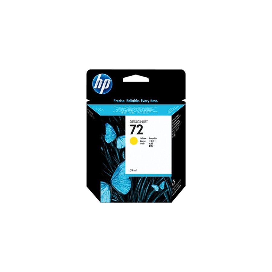 HP 72 Yellow Ink Cartridge (C9400A)