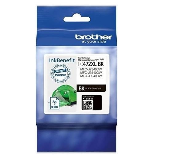 Brother LC472XL High Capacity Black Ink Cartridge