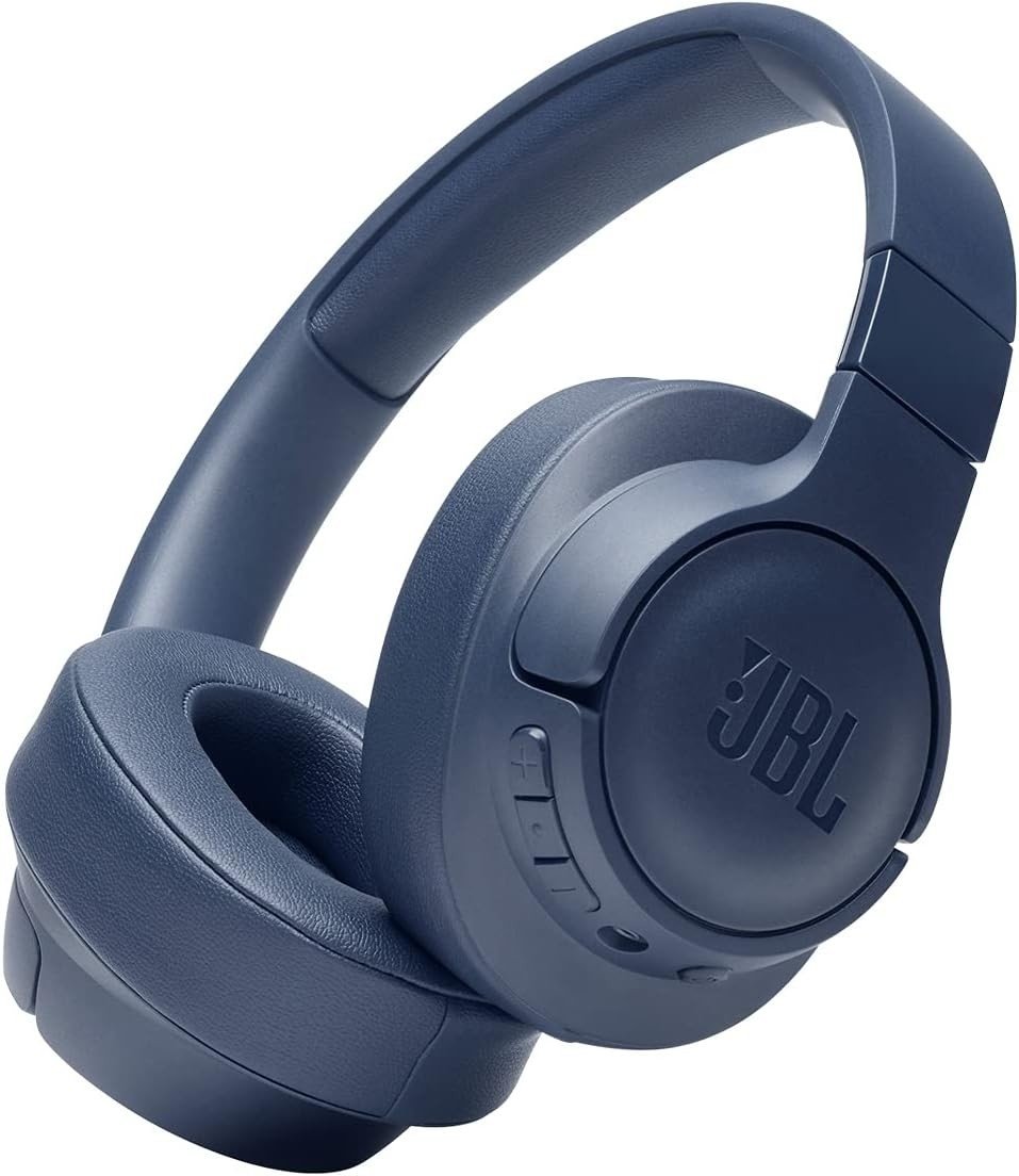 JBL Tune 710BT Wireless Over-Ear Headphones, Blue