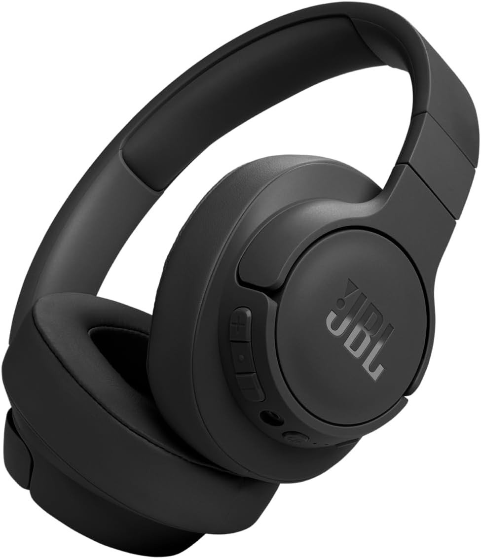 JBL Tune 770NC Adaptive Noise Cancelling Wireless Over Ear Headphones, Black