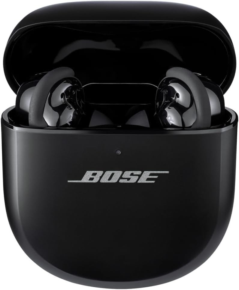 Bose QuietComfort Ultra Wireless Noise Cancelling Earbuds, Black