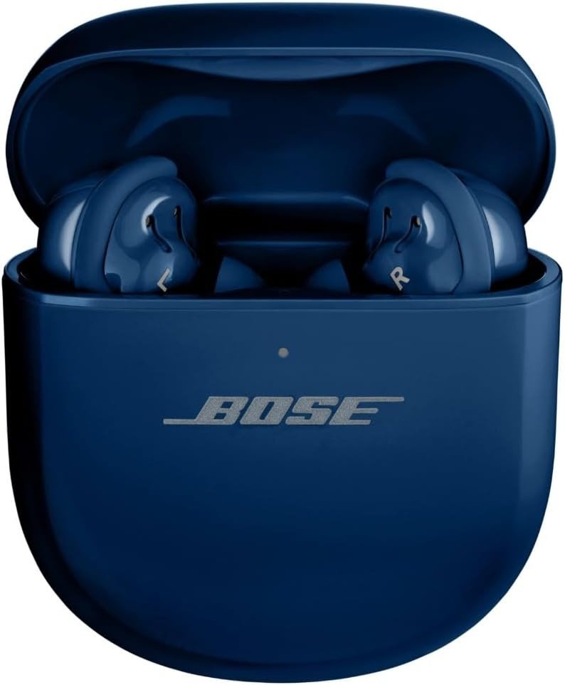 Bose QuietComfort Ultra Wireless Noise Cancelling Earbuds, Lunar Blue