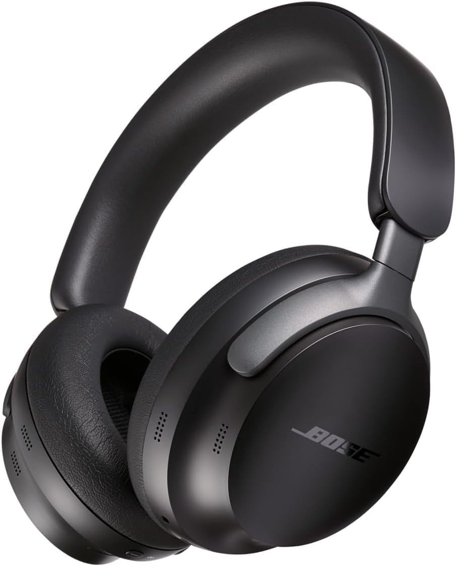 Bose QuietComfort Ultra Wireless Noise Cancelling Headphones, Black