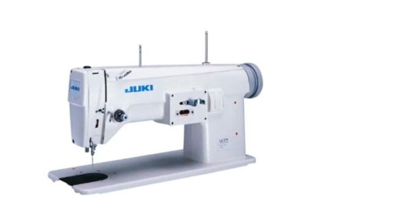 Juki LZ271 1 Needle Embroidery Machine with Belt Type Servo Motor 550W Complete Set with  Table Stand