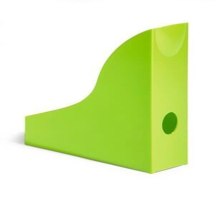 Durable Magazine Rack BASIC  Green