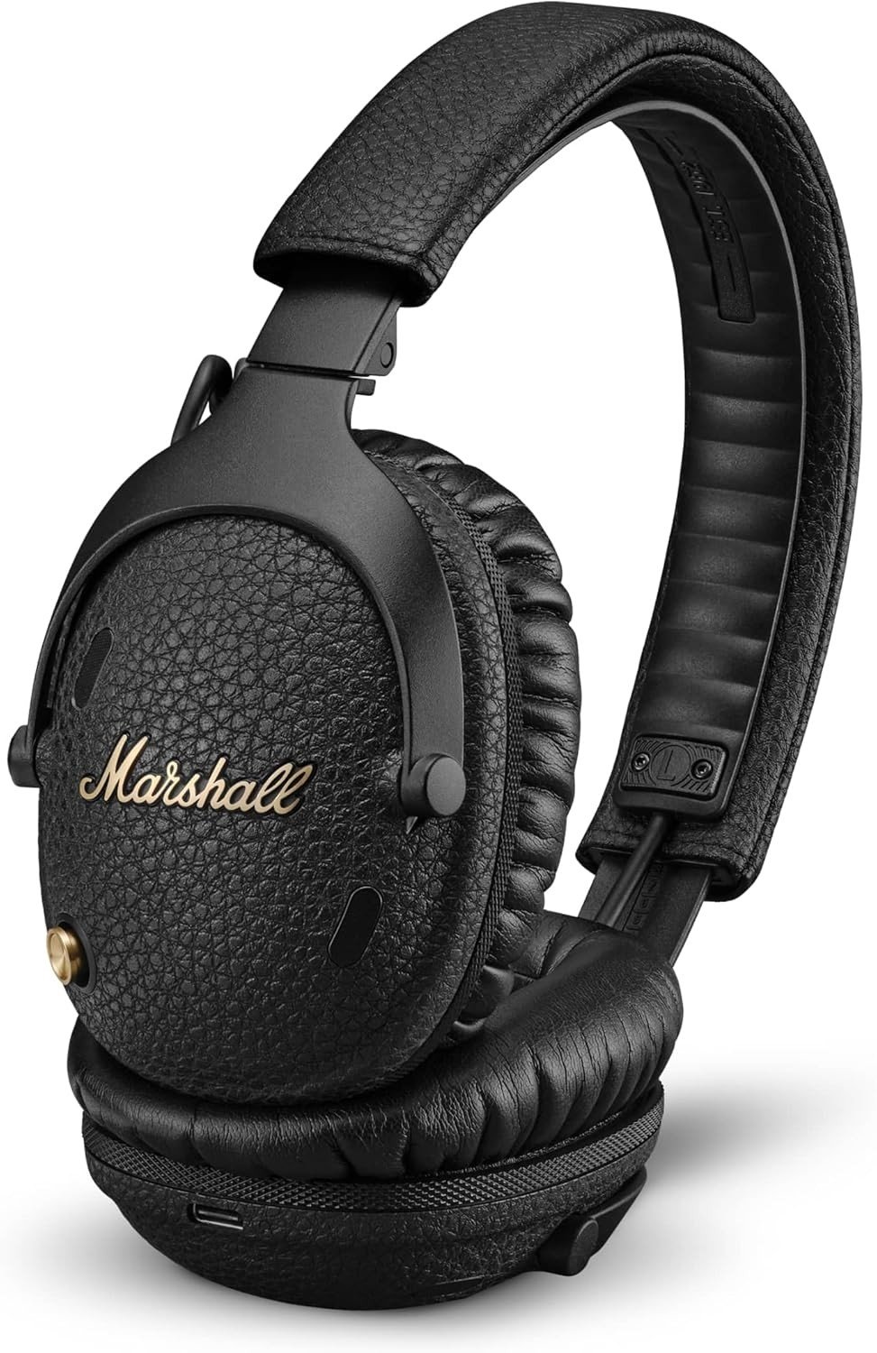 Marshall Monitor III Active Noise Canceling Over-Ear Bluetooth Headphones, Black