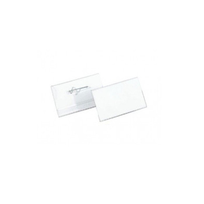 FIS DUNA8008 Durable Name Badge Clear